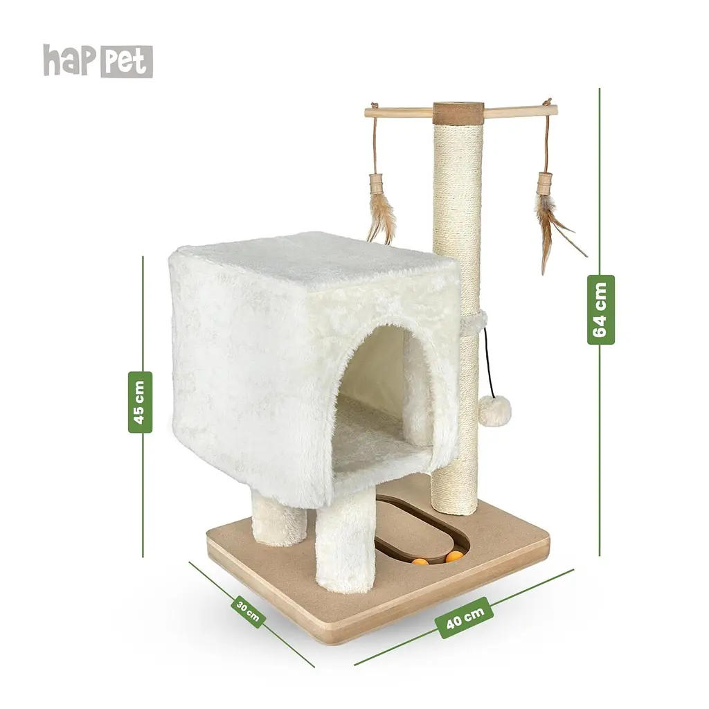 Happet Кігтеточка для кішок, 64x40x30 см (CT04) - фото 3