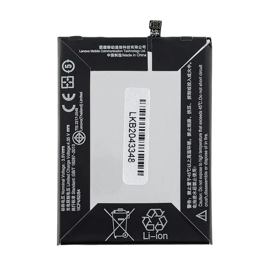 Акумулятор (батарея) для смартфона Lenovo BL256 (Lite Vibe X3 K4 Note) 3.8V 3300mAh 12.54Wh - фото 2