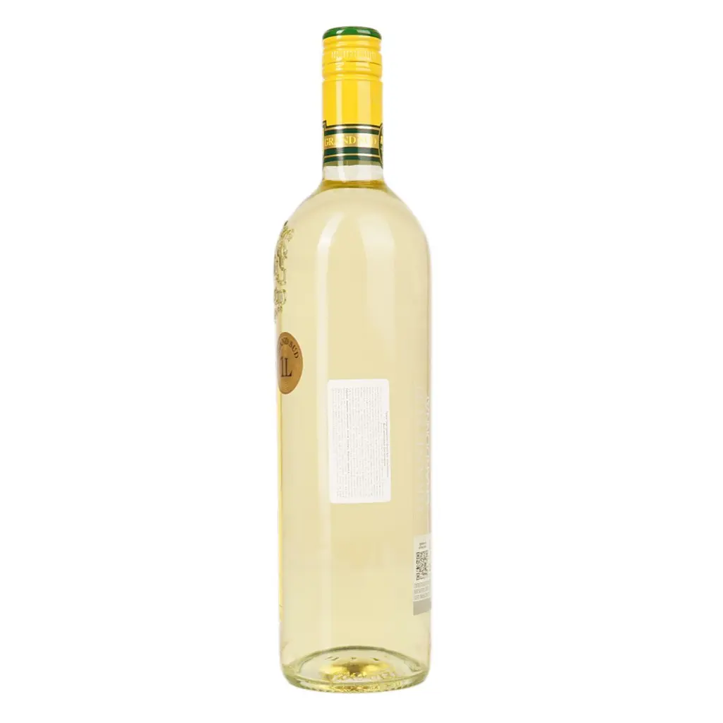 Вино Grand Sud Chardonnay біле сухе 12.5% 1 л (1312220) - фото 2