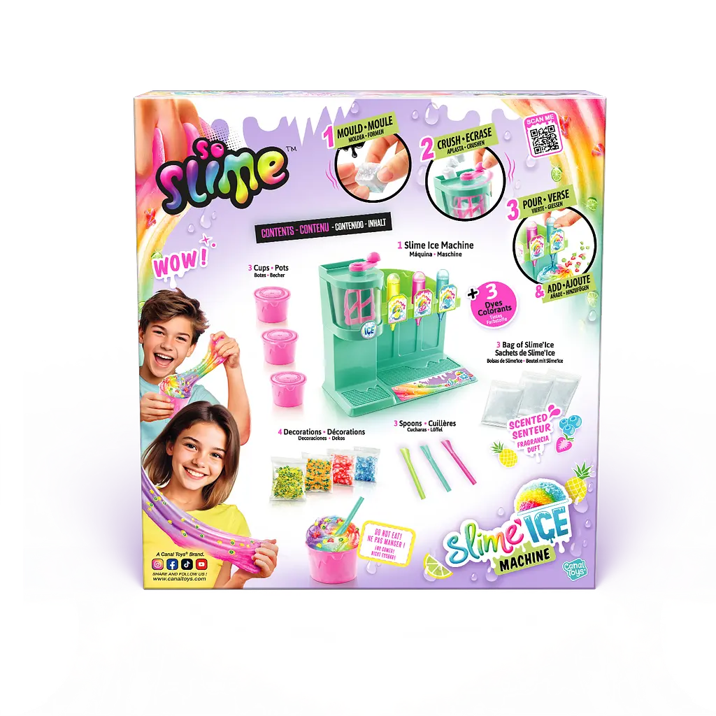 Набір для творчості Slime DIY "Фабрика "Фруктовий лід" CanalToys Art.SSC310 - фото 5