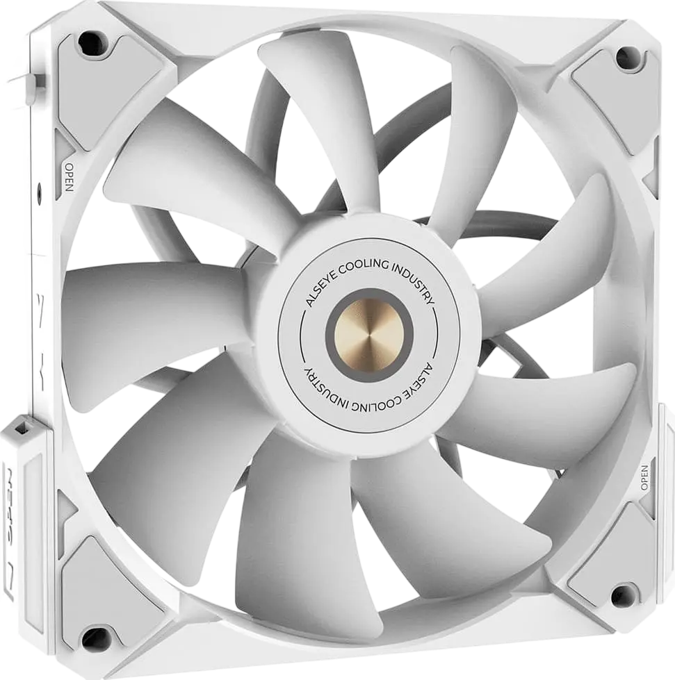Вентилятор Alseye i12W-K3 ARGB White 3-pack (AS.04.09.0003) - фото 3