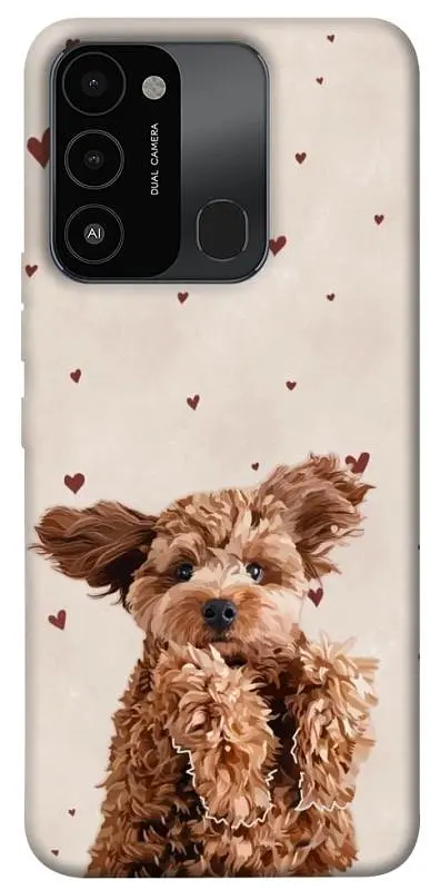 TPU чохол Demsky Сute doggy для TECNO Spark 8C