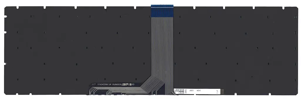 Клавіатура для ноутбука MSI (GT72) з підсвічуванням (Light), Black, (No Frame) - фото 2