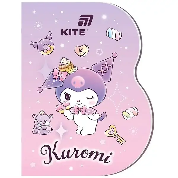 Блокнот А6 60арк. вирубка Kuromi №HK26-223-2/Kite/ - фото 2