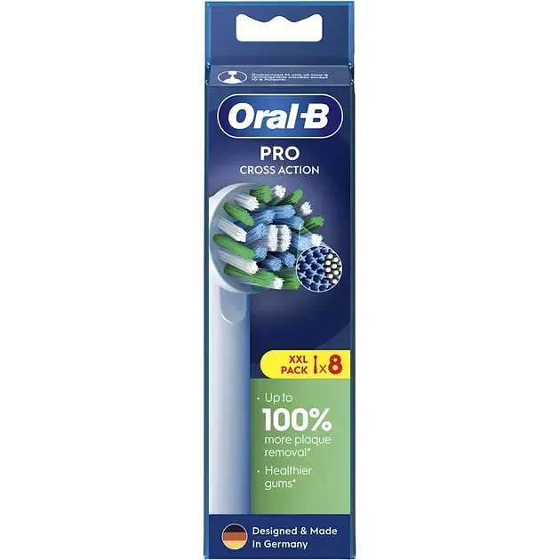 Насадка для электрической зубной щетки Oral-B Pro Cross Action 8 шт. - фото 3