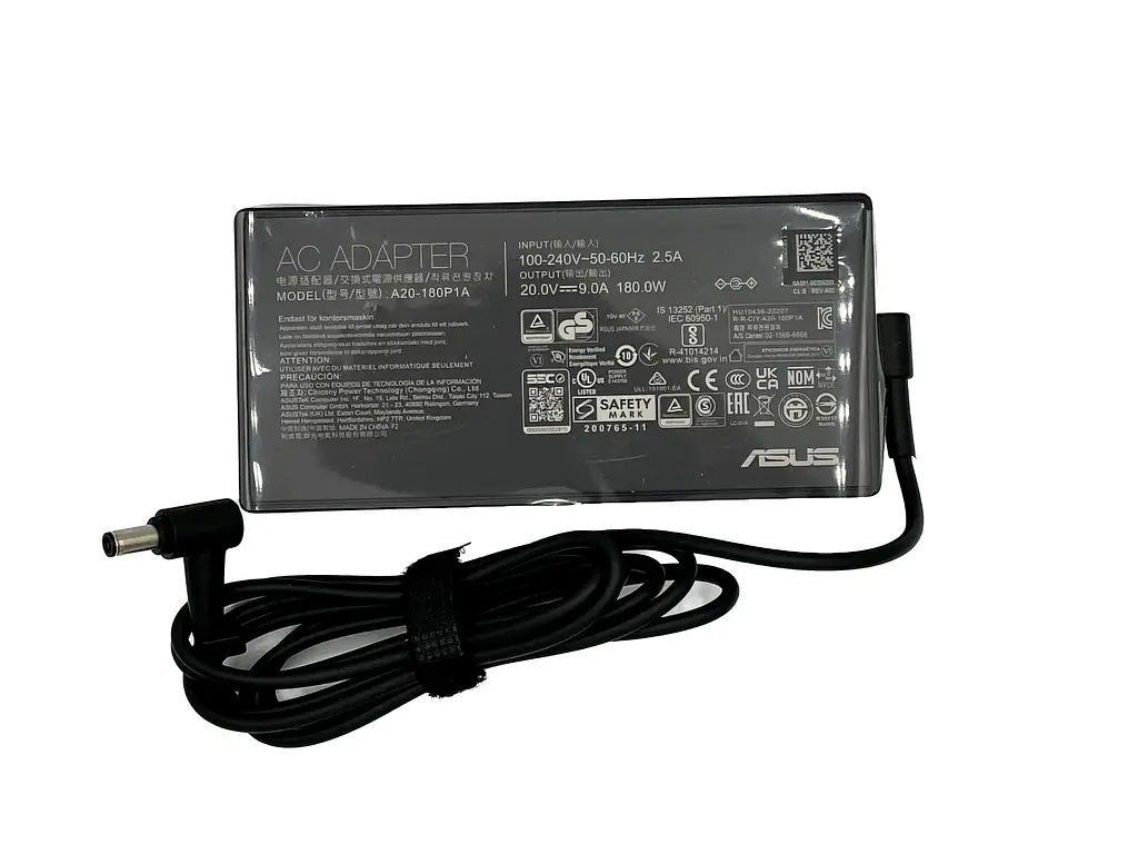 Блок живлення (зарядка) для ноутбука Asus Zephyrus ROG Strix 180W (20V 9.0A 6,0ммx3,7мм) ADP-180TB [NEW Design] від Asus, 180W, 20V, 9.23А, 6,0ммx3,7мм - фото 5