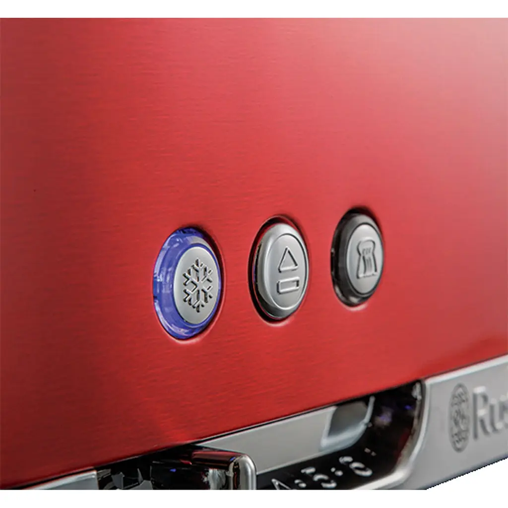 Тостер Russell Hobbs Luna Solar 1420 Вт червоний (23250-56) - фото 5