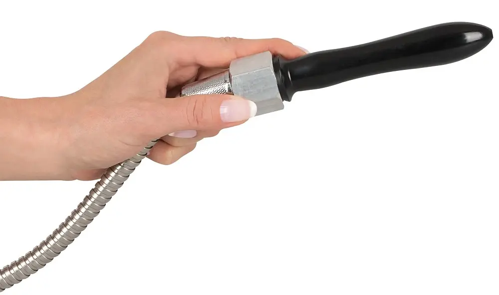 Анальний душ You2Toys Shower Me Deluxe 23 см (чорний) - фото 6