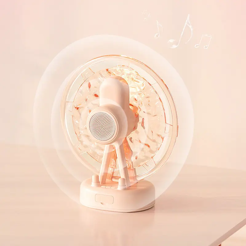 Проектор-нічник ZAY-L07 Sky Wheel 2in1 + Bluetooth колонка Pink Epik teh0029704 - фото 5