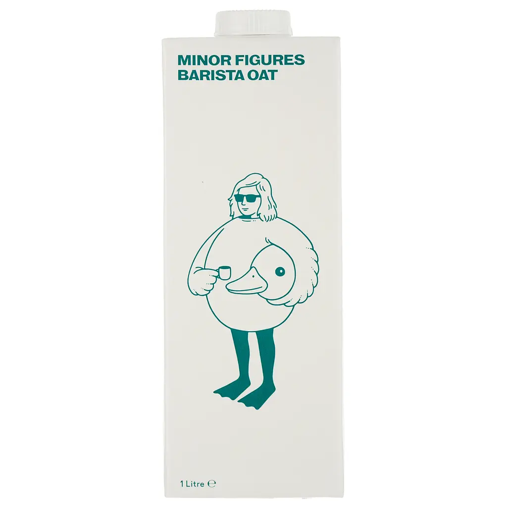 Упаковка вівсяного напою Minor Figures для бариста 6 л (1 л x 6 шт.) - фото 2