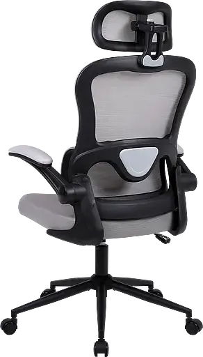 Офісне крісло GT Racer B-5880 Black/Gray - фото 5