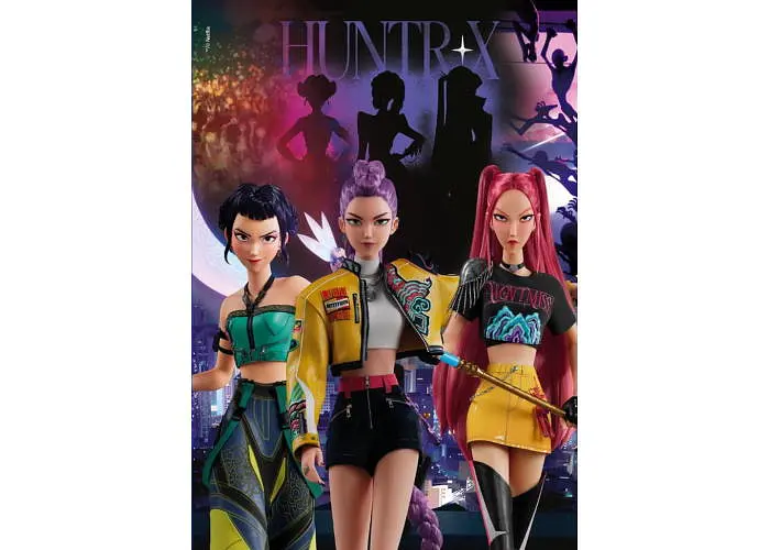 Пазл Clementoni Героїні мультфільму K-Pop Мисливці на демонів, Netflix (Kpop Demon Hunters Puzzle - 500 pcs.), 500 ел. (35626) - фото 2