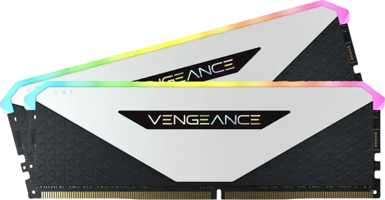 Оперативна пам'ять Corsair 32GB (2x16GB) DDR4 3600MHz Vengeance RGB RT White (CMN32GX4M2Z3600C18W) - фото 2
