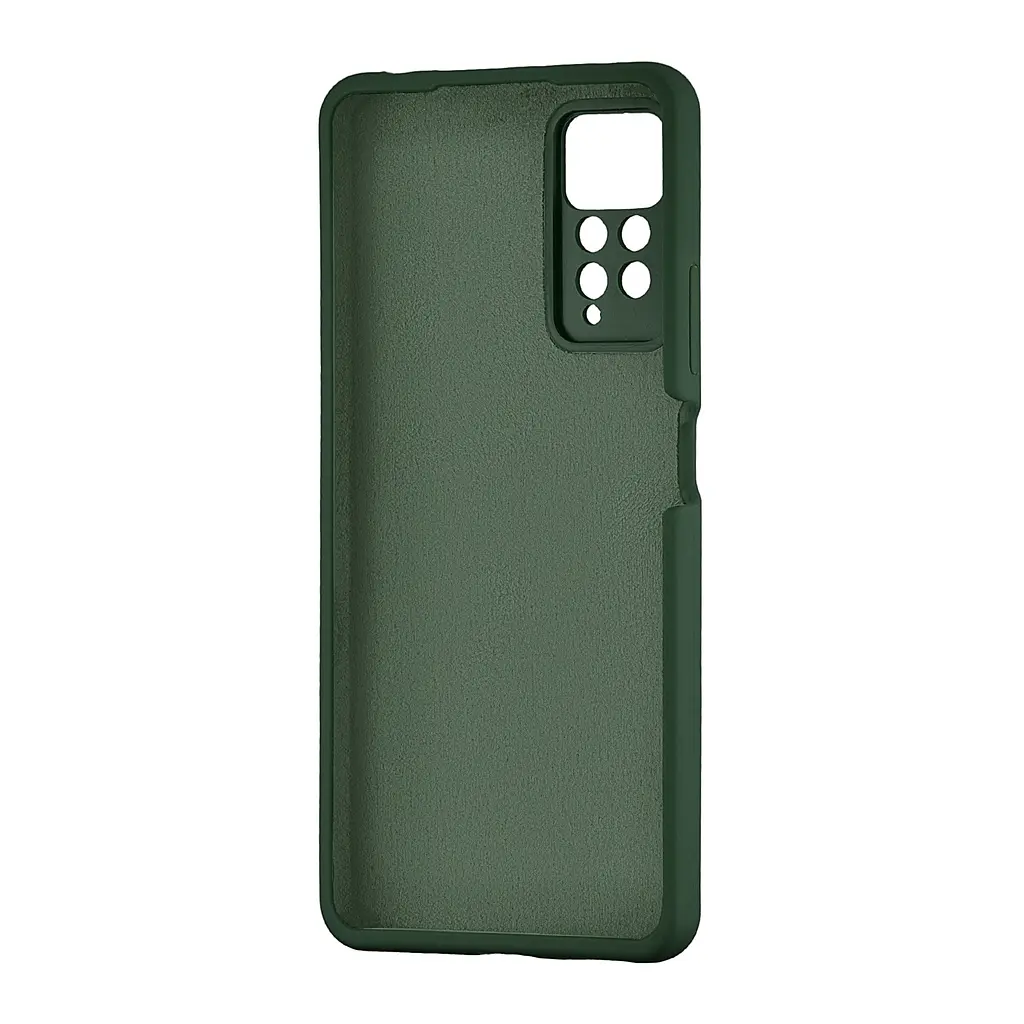 Чохол Silicone Case Xiaomi Redmi Note 12 Pro 4G/Note 11 Pro 4G/Note 11 Pro 5G/Note 11E Pro/Poco X4 Pro 5G Dark Green - фото 2