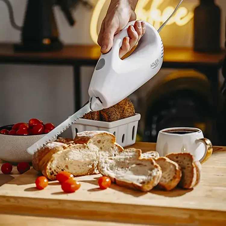 Електроніж Adler AD 4512 з 2 лезами з нержавіючої сталі потужність 200 Вт - фото 9