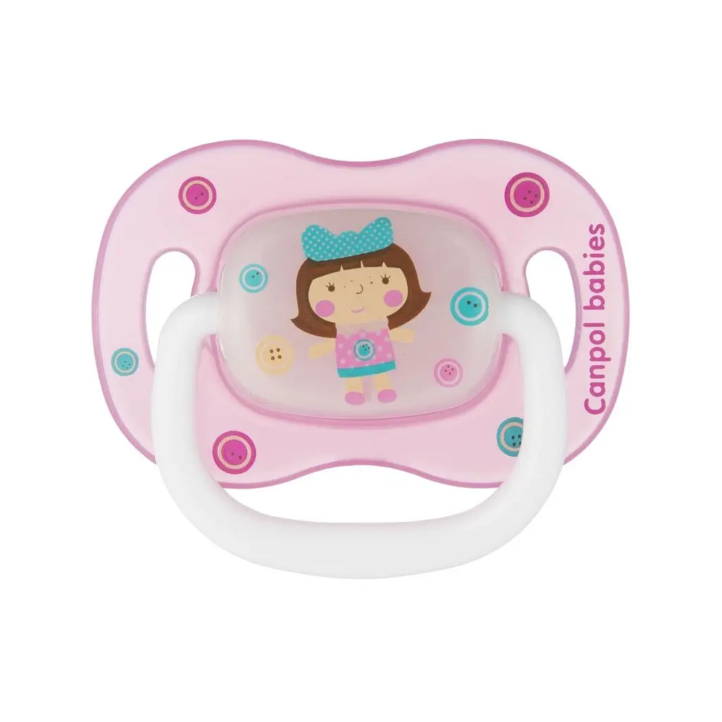 Пустышка Canpol babies Toys силиконовая симметричная 18+ месяцев в ассортименте (23/293) - фото 5