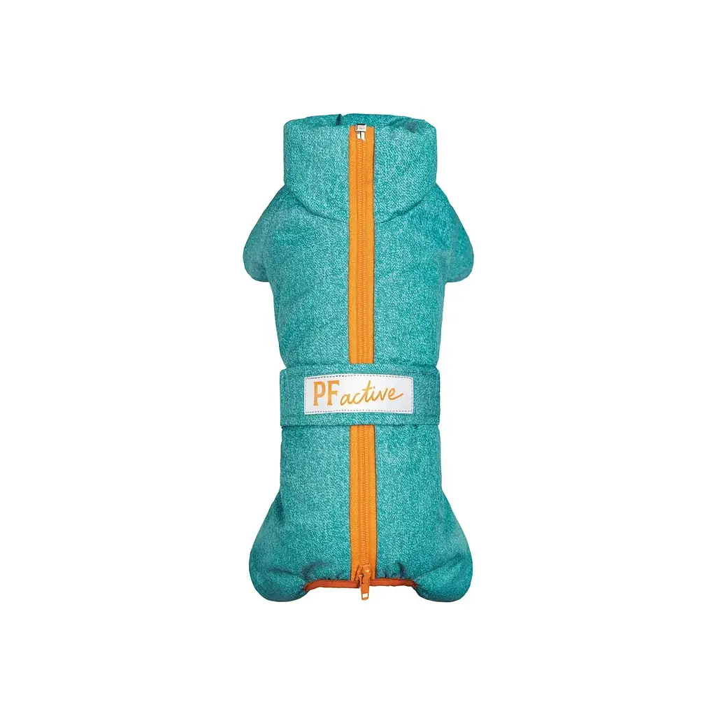 Комбінезон для тварин Pet Fashion «Cold» для такс XS (бірюзовий) (4823082425365) - фото 4