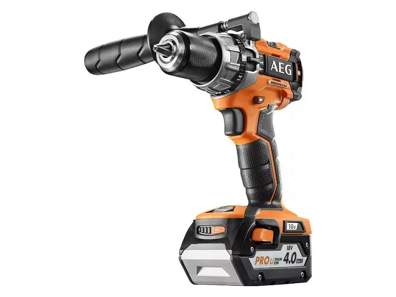 Шуруповерт акумуляторний AEG BSB18C2BL-402TB
