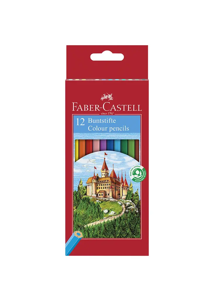 Набір олівців 12 кол. FABER CASTELL Замок та Лицарі (120112)
