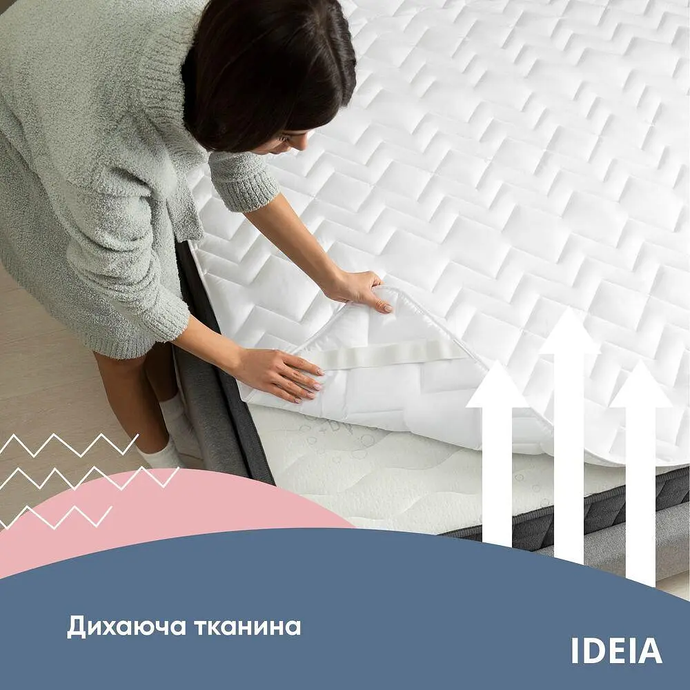 Наматрацник Ideia NORDIC COMFORT 200х200 (8-34966) - фото 6
