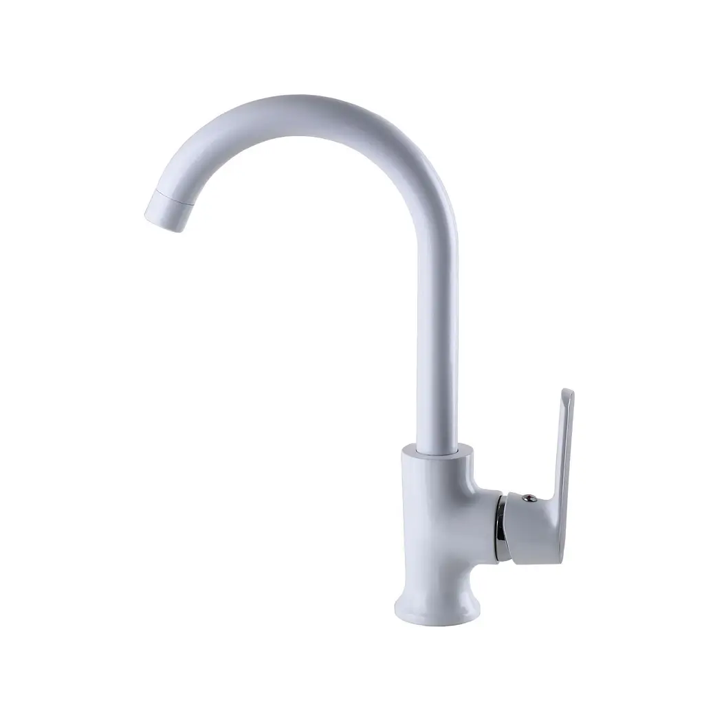 Змішувач для кухні Globus Lux Laguna GLA-0203SL-7-WHITE (22567) - фото 5