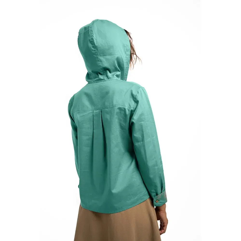 Сорочка женская Turbat Mamberamo Women M Темно-бирюзовый - фото 2