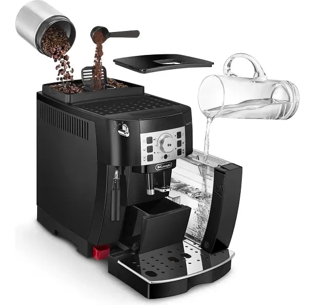 Кавомашина автоматична Delonghi Magnifica S ECAM 22.112.B Black UA - фото 3
