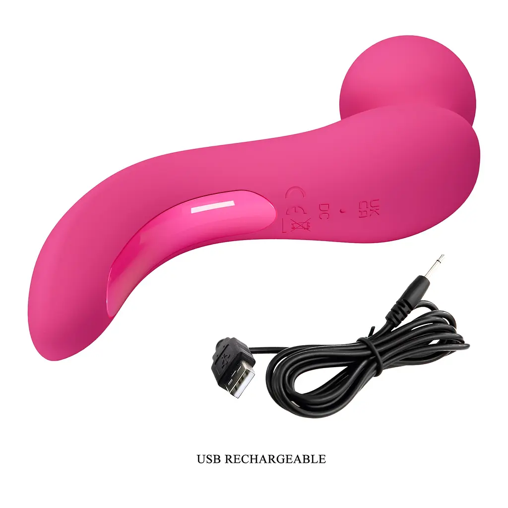 Вібромасажер LOIS, 10 vibration functions, Silicone ABS, USB rechargeable PRETTY LOVE BW-055019 102054 - фото 8