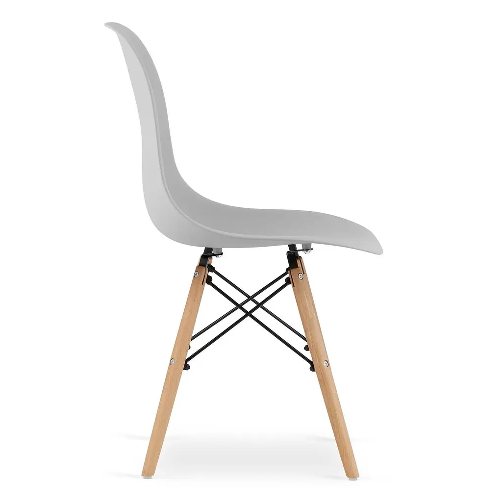 Кресло Jumi Plastic Chair Grey - фото 4