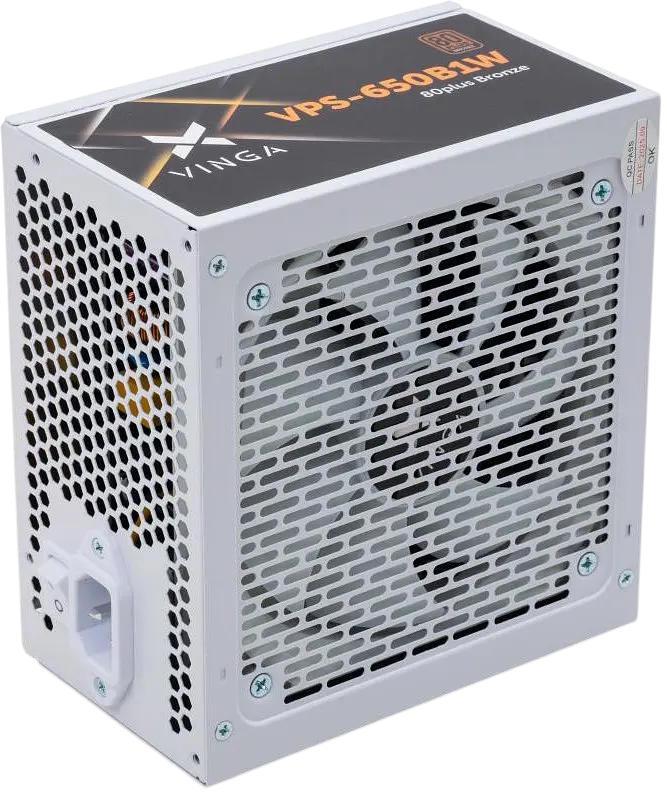 Блок живлення Vinga VPS B1 650W 80+ Bronze (VPS-650B1W) - фото 6