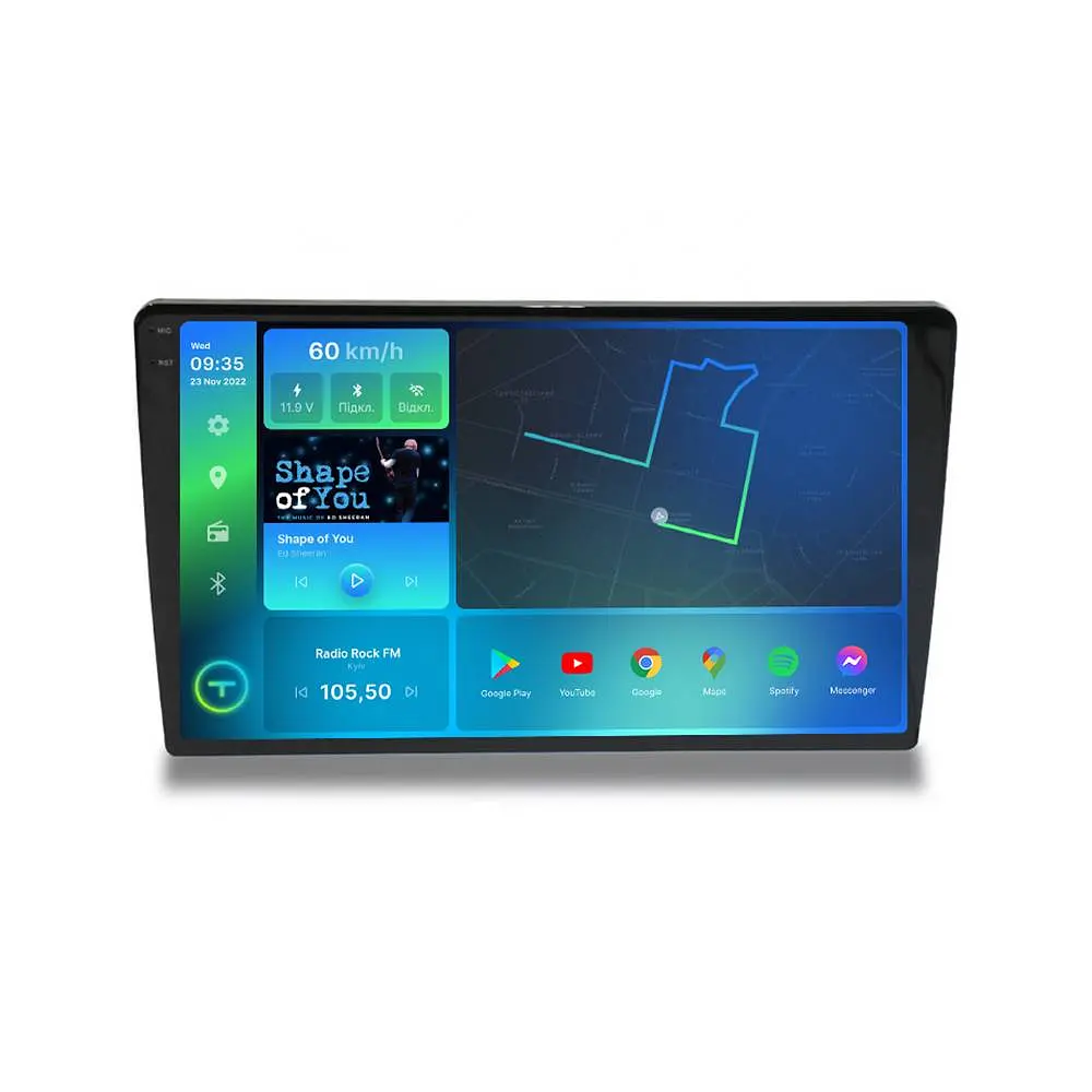Штатна магнітола TORSSEN 2K VW Universal Old B6/B7/T6/Golf/Jetta FL10 4+64Gb 4G Carplay DSP