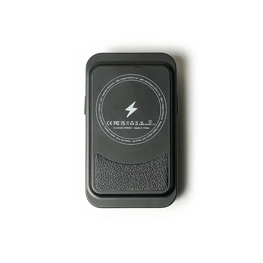 Магнитное зарядное устройство CRONY PN-W35 Power Bank беспроводное 18000mAh - фото 5