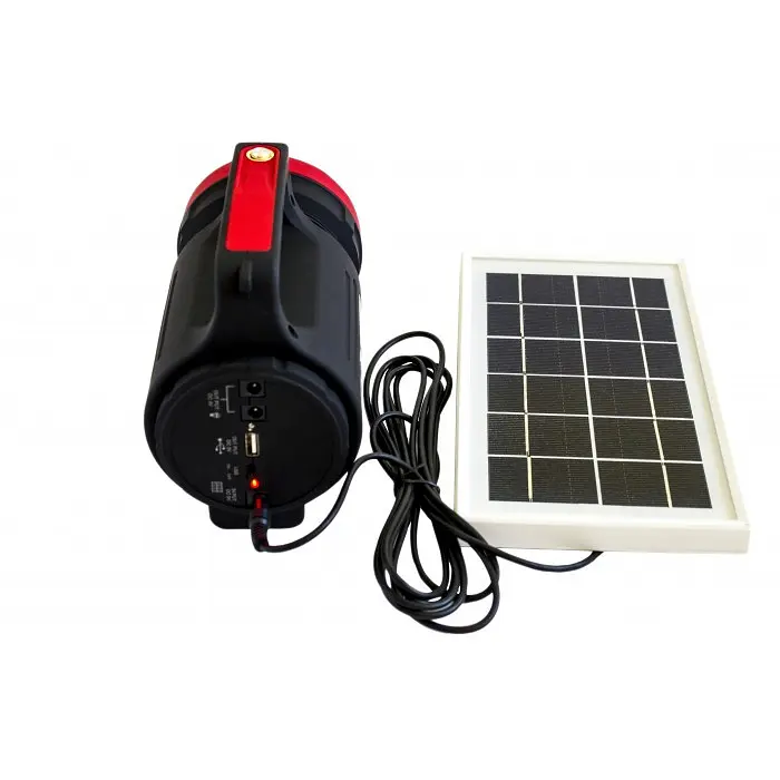 Переносний ліхтар-прожектор Yajia YJ-1902T із сонячною панеллю та USB Power Bank - фото 8