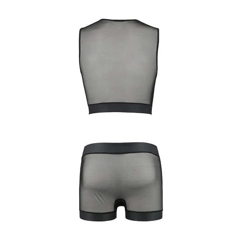 Сексуальний сет для чоловіків Passion - 053 SET WILLIAM black, L/XL - фото 6