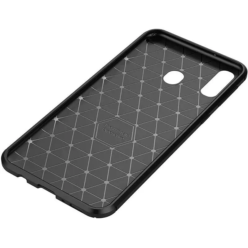 Чохол-накладка Toto TPU Carbon Fiber 1.5 mm Case Samsung Galaxy M20 Coffee - фото 4