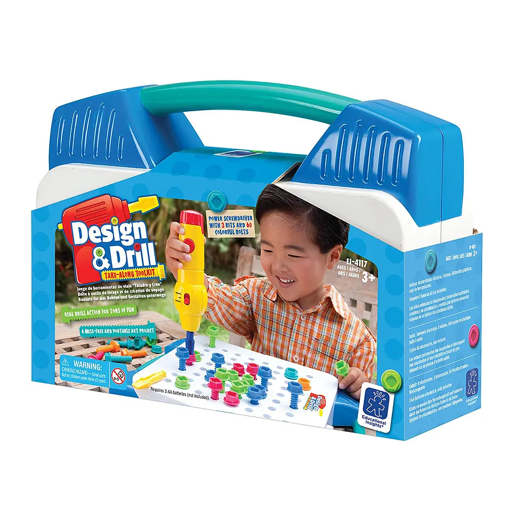 Навчальний ігровий набір Educational Insights Закручуй і вчись Валіза (EI-4117) - фото 4