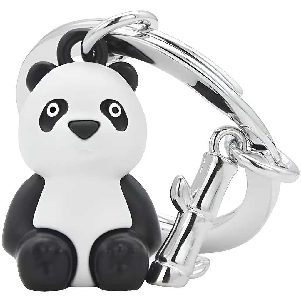 Брелок Metalmorphose Panda & Bamboo Leaf (8000020290976) - фото 2