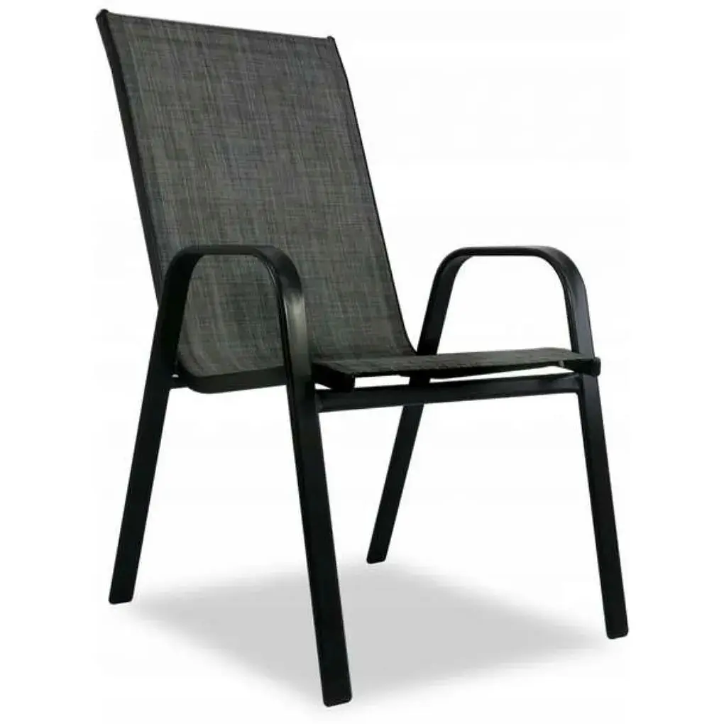 Комплект садових стільців Chomik Garden Line Cortina сірий - фото 2