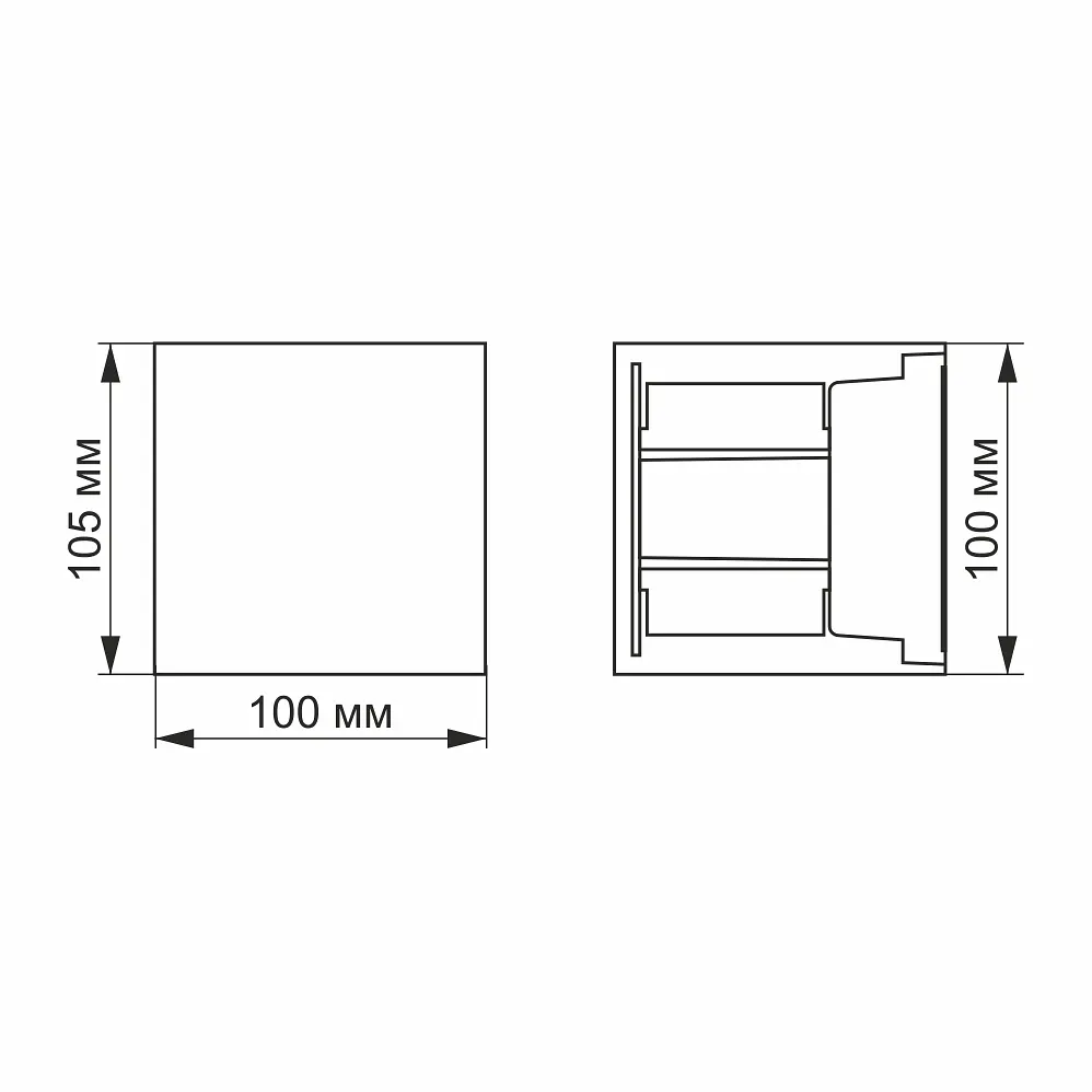 Світильник архітектурний Videx LED AR04 IP54 6W 2700K (VL-AR04-062B) - фото 5
