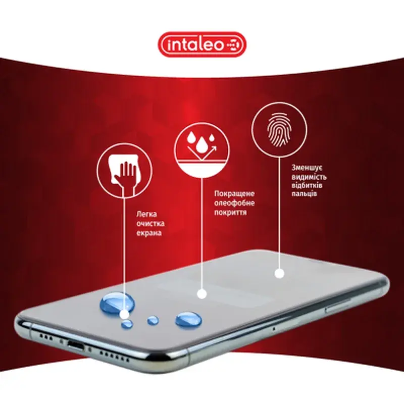 Скло захисне Intaleo Full Glue Apple iPhone 15 Plus (1283126575334) - фото 6