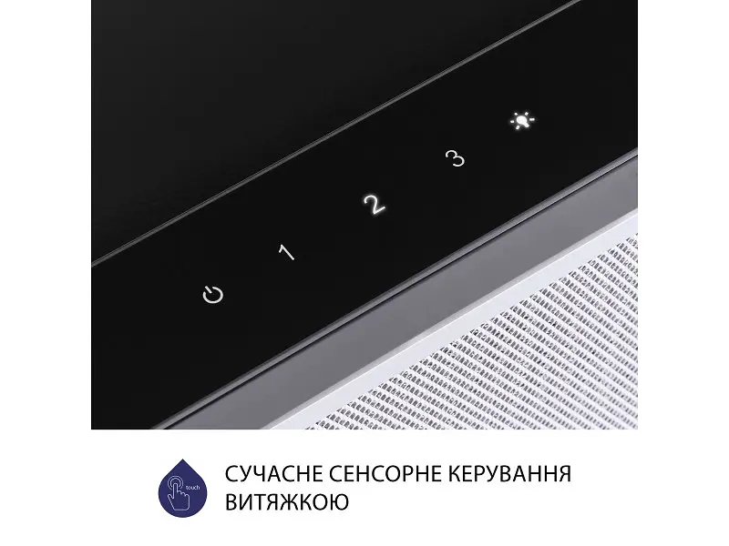 Витяжка Minola HTLS 6734 BL 1100 LED GLASS - фото 5