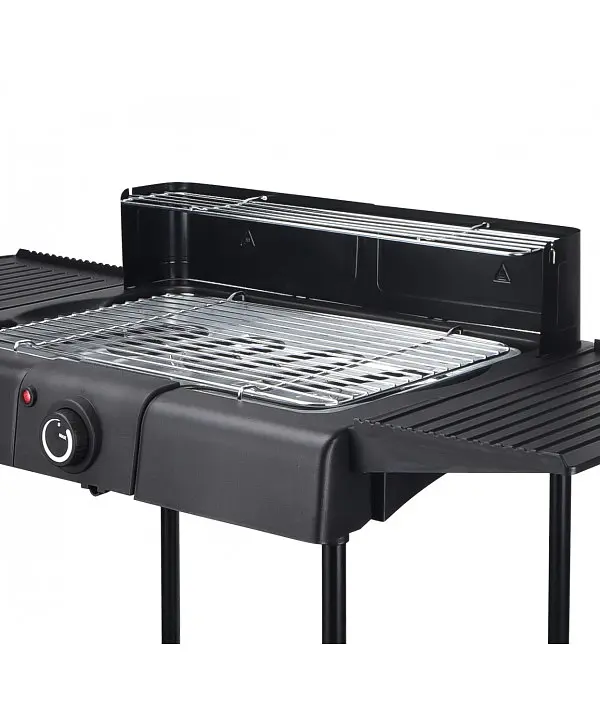 Настольный/садовой электрогриль Heckermann BG 1703 2 в 1 2400 Вт (BQ1703XLP-SWGF(1) - фото 4