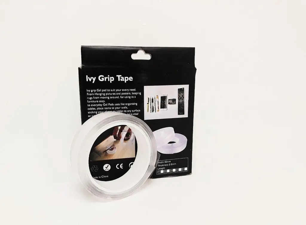 Багаторазова кріпильна стрічка Ivy Grip Tape 5 метрів двосторонній скотч - фото 2