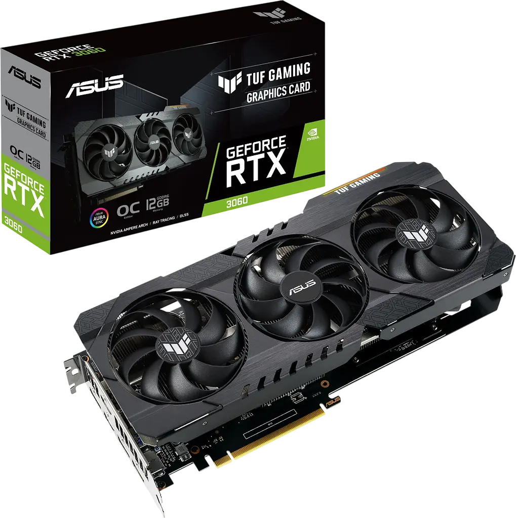 Відеокарта GeForce RTX 3060 12GB Asus TUF Gaming V2 OC (TUF-RTX3060-O12G-V2-GAMING) Б/В - фото 3