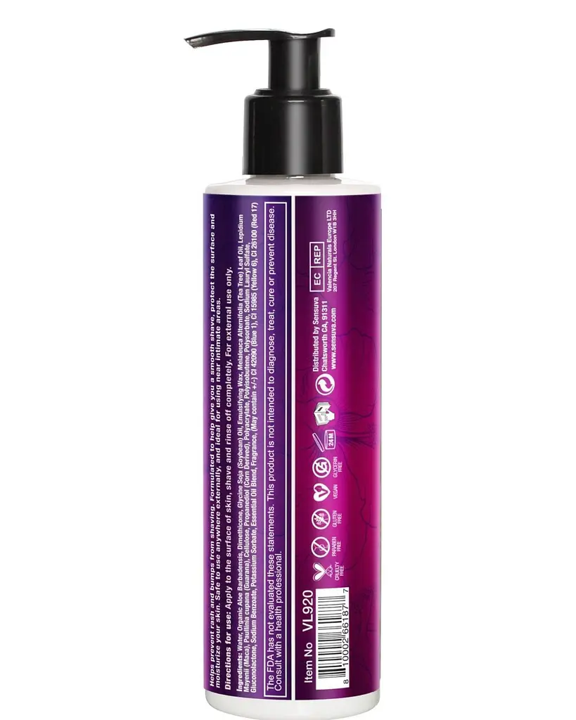 Крем для гоління Sensuva ELXYR Shaving Cream - Sweet Secrets (236 мл) - фото 2