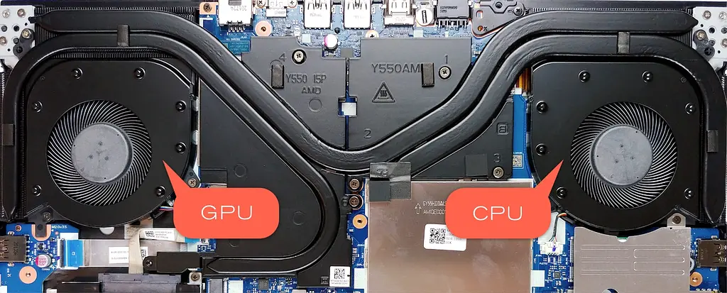 Вентилятор Lenovo кулер 12V для моделей ноутбука Legion 5P-15ARH05H 82GU, 5-15ARH05H 82B1 (GPU Fan 2020 Version) DFSCK22115181Q, 12V, 4pin - фото 2
