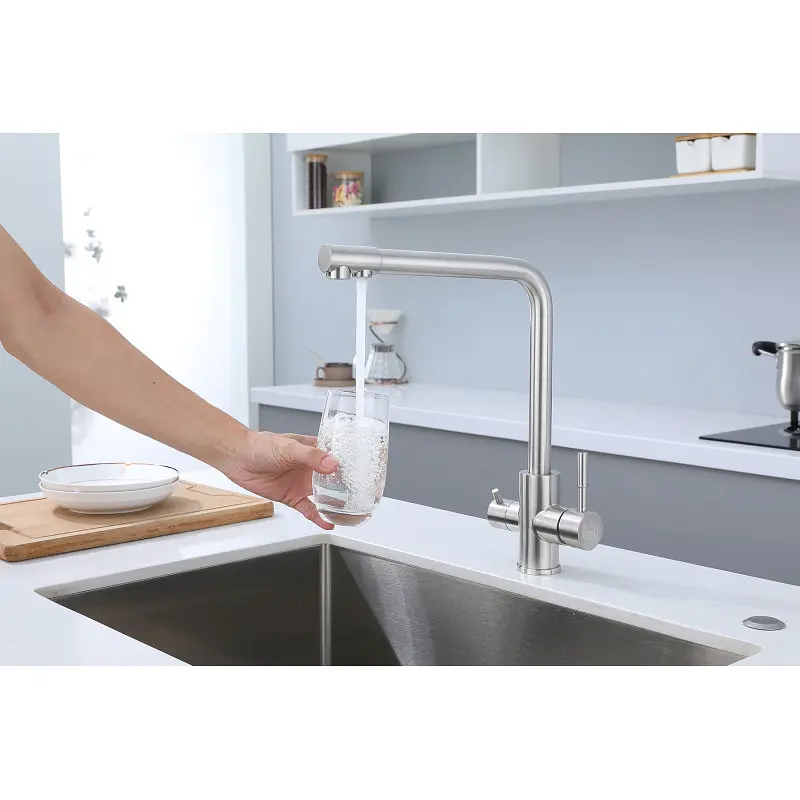 Змішувач для кухні з підключенням до фільтру Nett Frosh FS-33 - фото 6