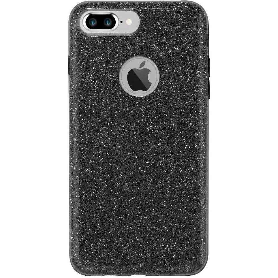 Чохол-накладка Toto TPU Shine Case iPhone 7 Plus Black - фото 3