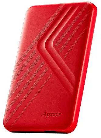 Внешний жесткий диск Apacer 1TB USB 3.1 2.5" AC236 (AP1TBAC236R-1) Red - фото 2