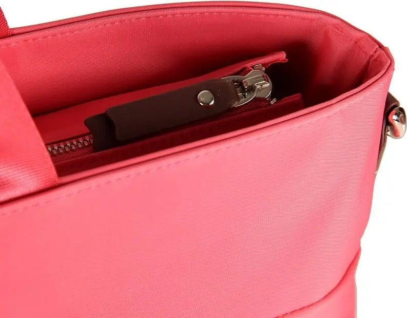 Сумка для ноутбука 15.6&amp;quot; PortCase KCB-72 pink (нейлон/поліестер 38x25, 8x3, 5см) - фото 5